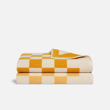 Checkerboard Bath Sheets - Last Call