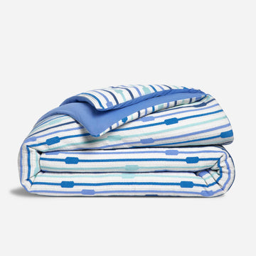 Woven Texture Cotton Duvet Cover - Last Call