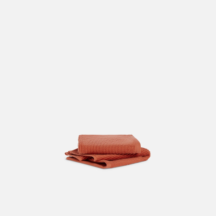 Organic Ribbed Washcloths - Last Call