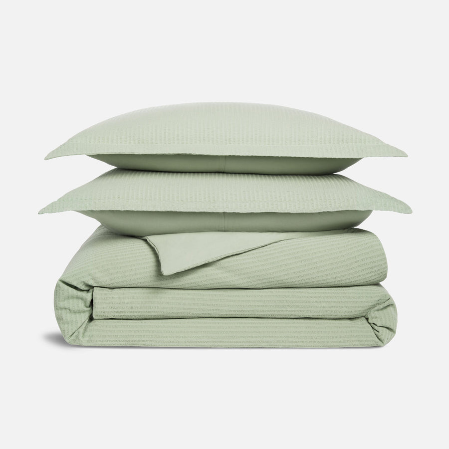 Textured Stripe Duvet Set