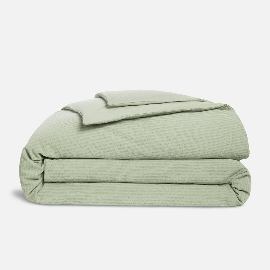 Textured Stripe Duvet Cover