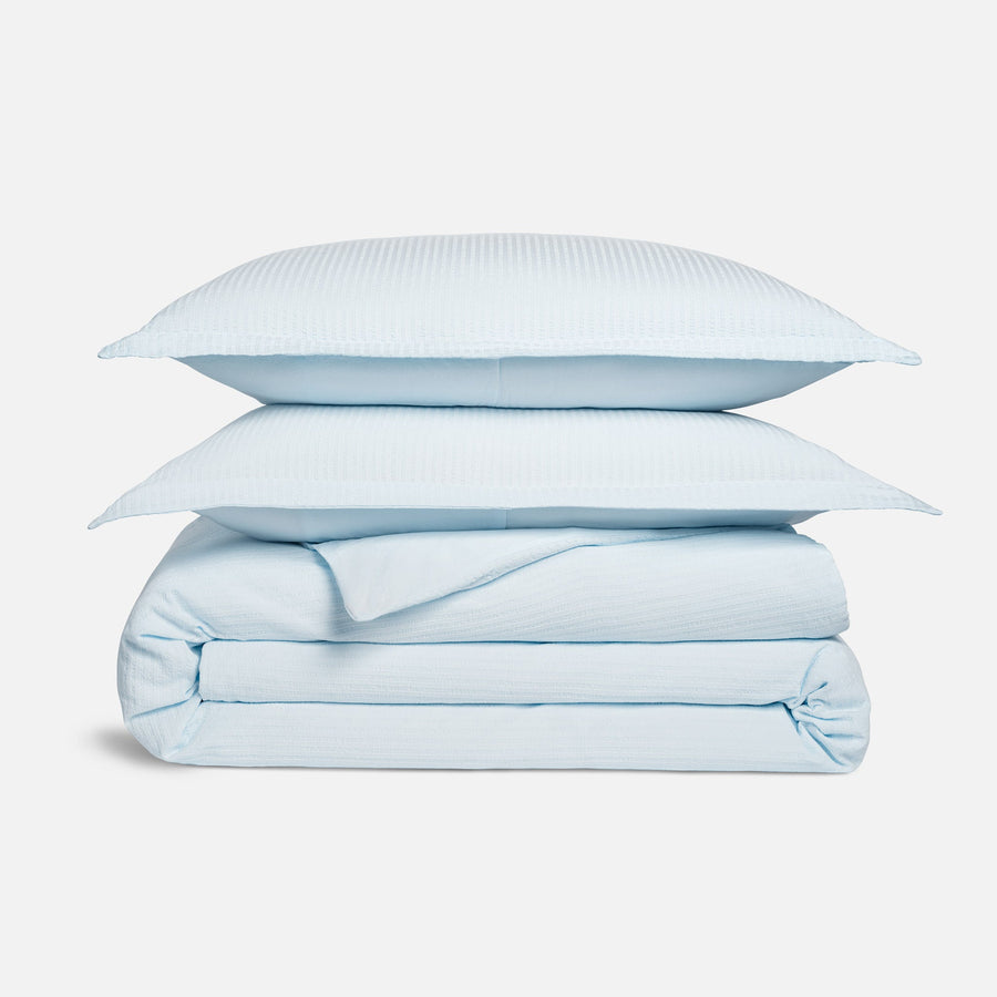 Textured Stripe Duvet Set