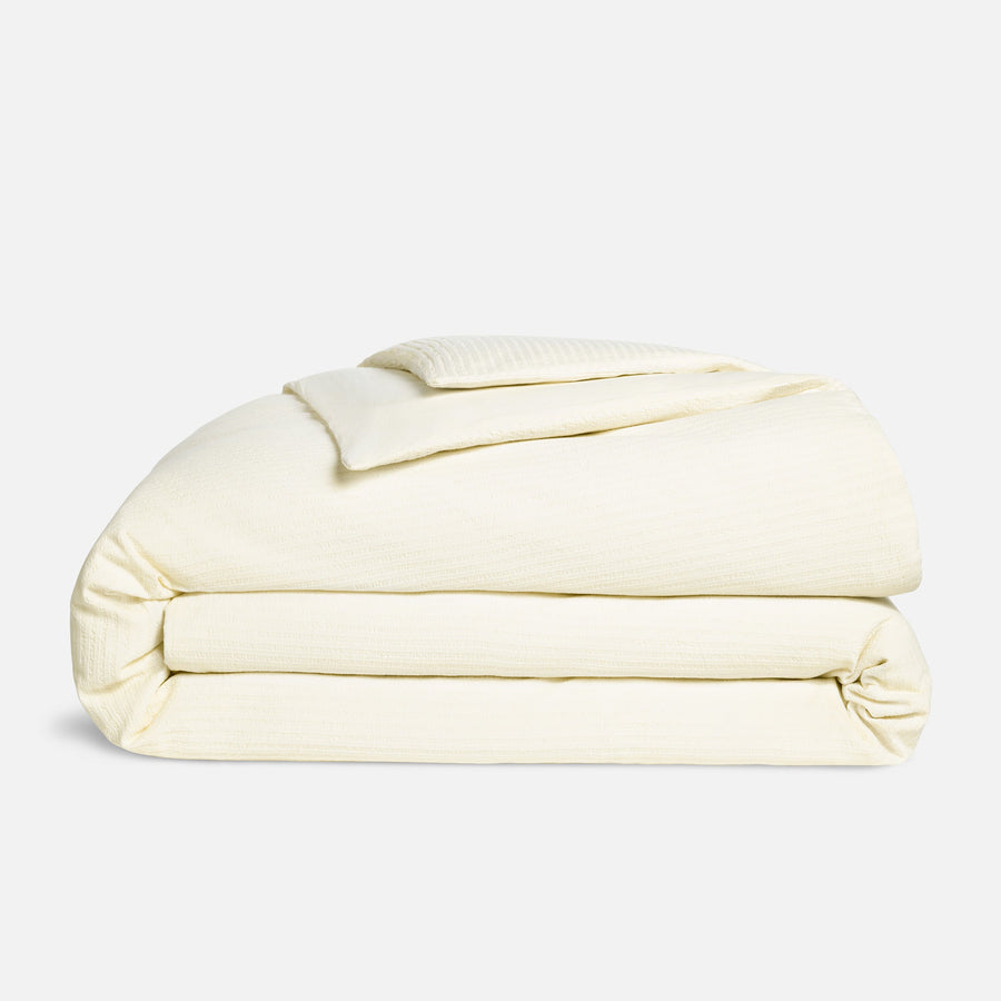 Textured Stripe Duvet Cover