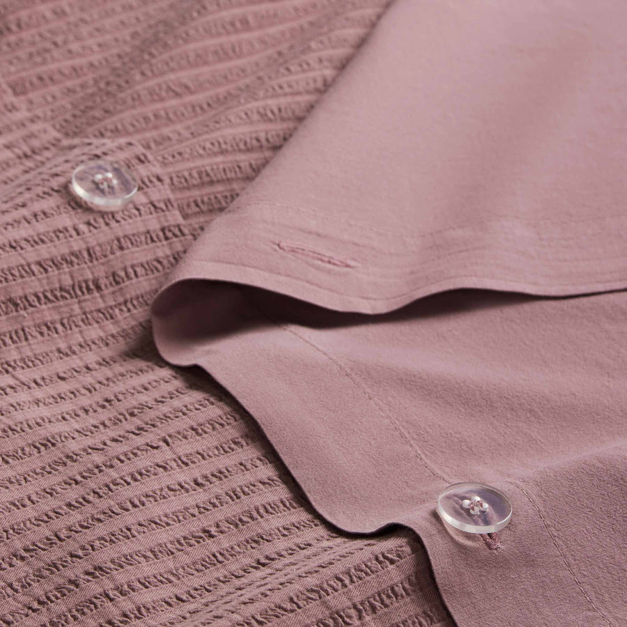 Textured Stripe Duvet Cover