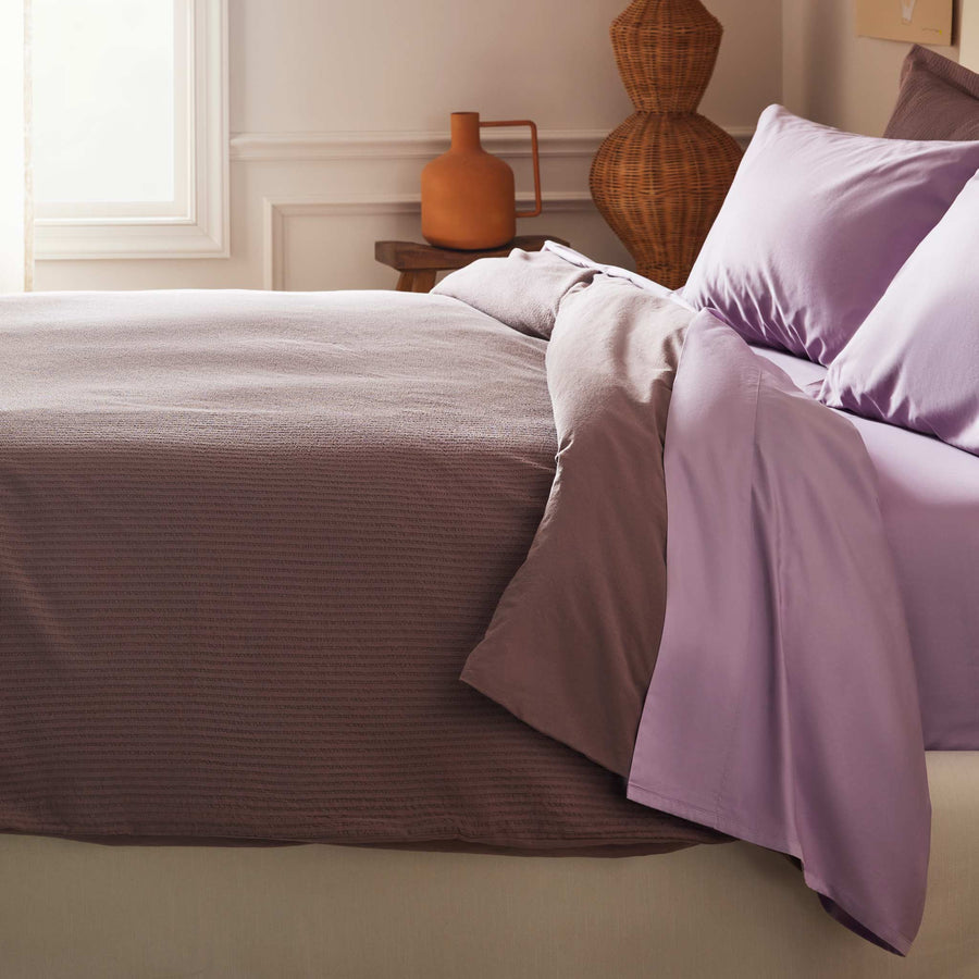 Textured Stripe Duvet Cover