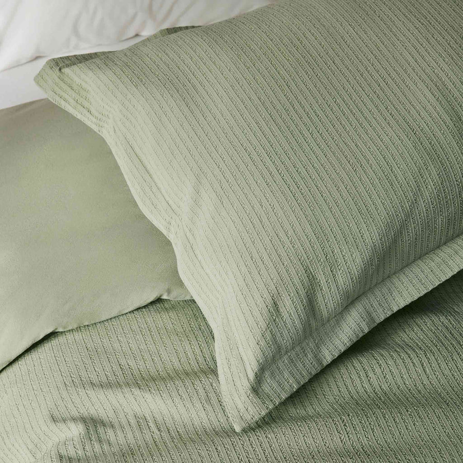 Textured Stripe Shams