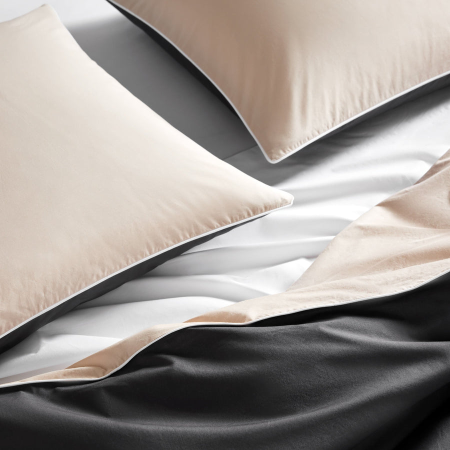 Piped Classic Percale Shams