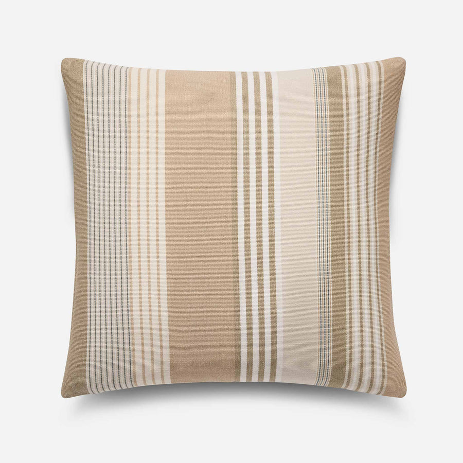 Woven Stripe Square Pillow Cover