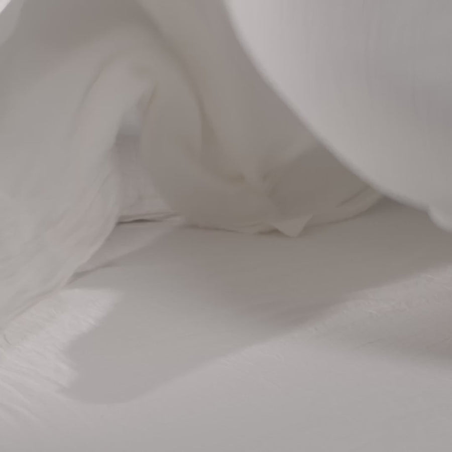 Washed Linen Flat Sheet